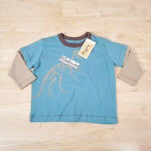 Hatley Dinosaur Long Sleeve Top Sz S Dept Of Paleontology